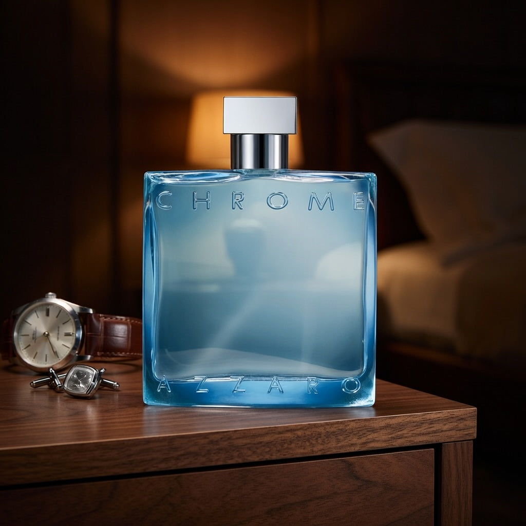 Azzaro Chrome EDT for Men - Fresh Citrus Aromatic Cologne lifestyle