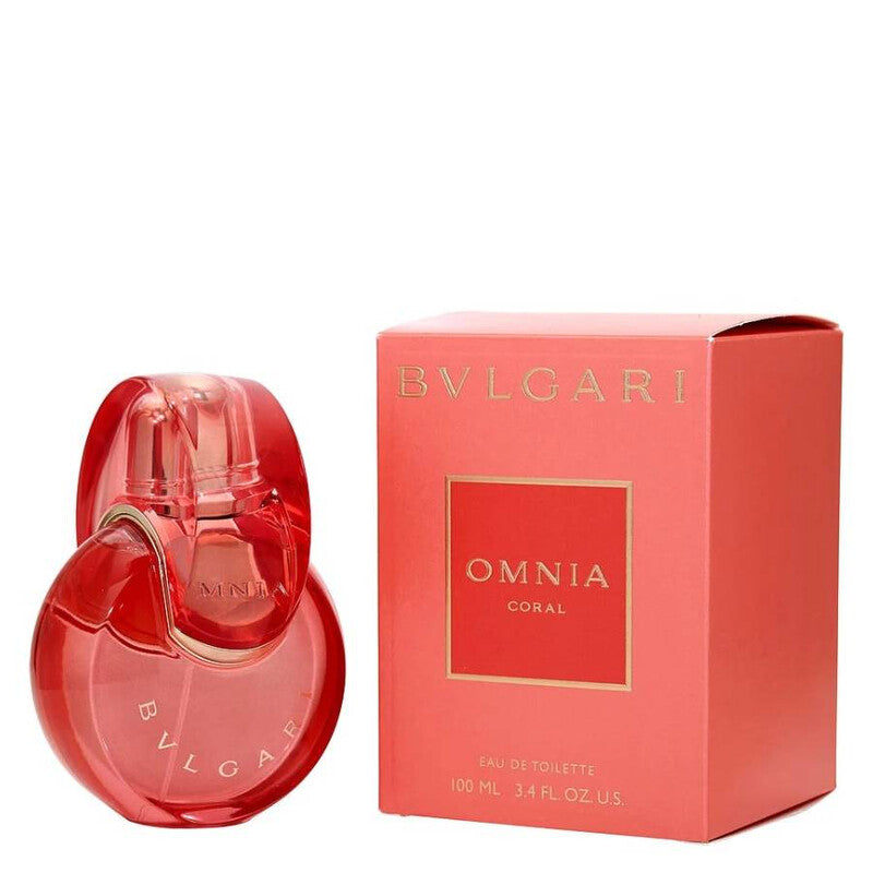 Bvlgari Omnia Coral EDT for Women - Tropical Floral Fragrance 3.4oz