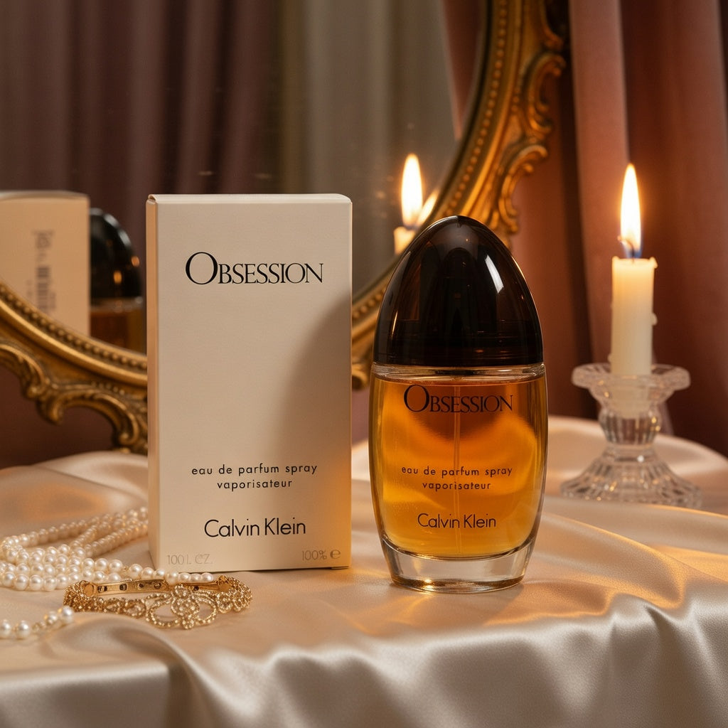 Calvin Klein Obsession EDP for Women | Amber Spicy Perfume lifestyle
